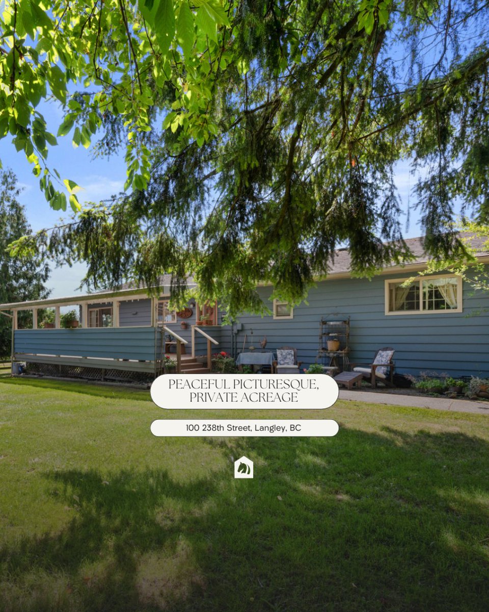 CountryHomeAmy's tweet photo. FEATURED LISTING! 🏠

Picturesque, private ACREAGE over looking your rolling hay fields and surrounded by country gardens, has all the buildings you would need,

📍100 238th Street, Langley, BC

Listed at $2,699,000

📝 Learn more at the link in my bio https://t.co/OWRKDiVu5w