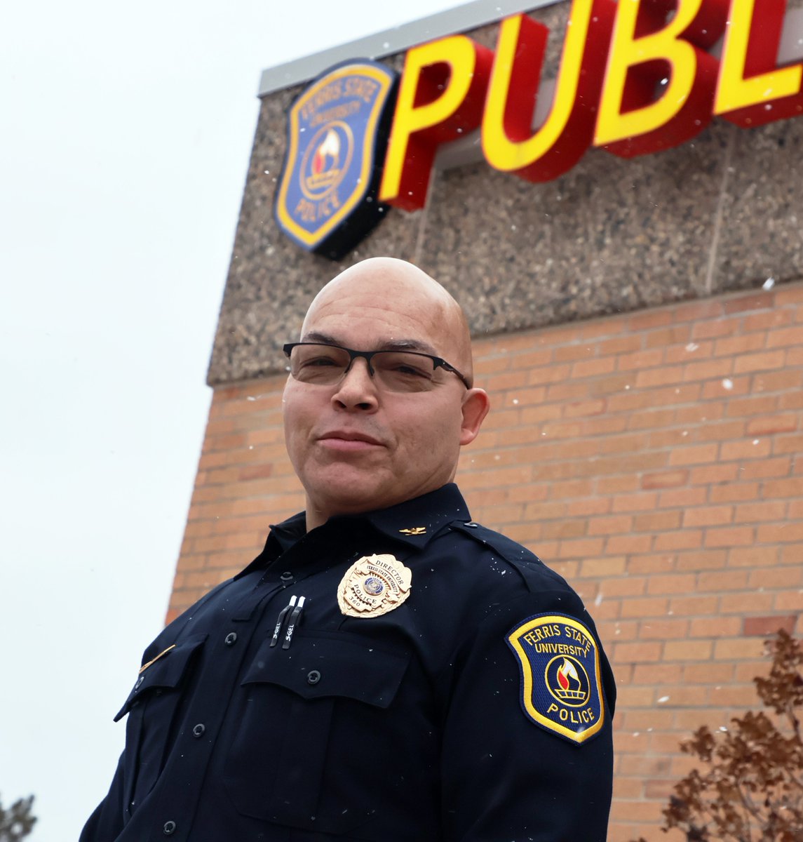 FerrisState's tweet photo. Gary Green returns to @FerrisState as its new police chief and @FSUDPS director.

Read the full story: https://t.co/ZxTDHOJs7F https://t.co/kzZ0buucNm