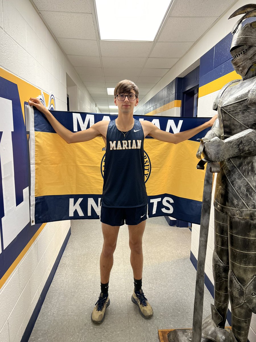 Happy to say i’ve received my first official offer from Marian University! <a href="/MarianTrackXC/">Marian Track & Field</a>