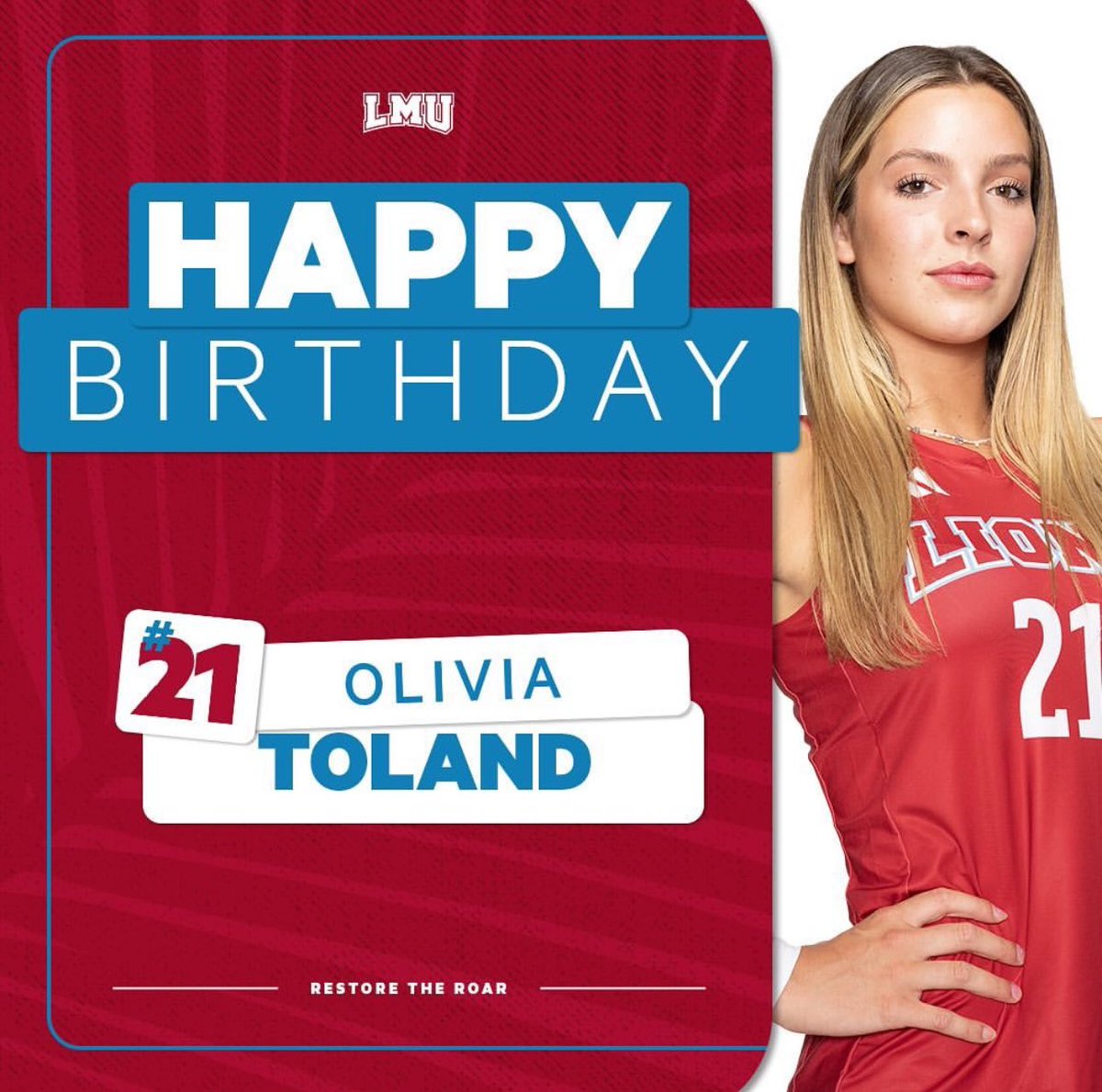 Happy birthday Olivia 🎉🎉 #RestoreTheRoar