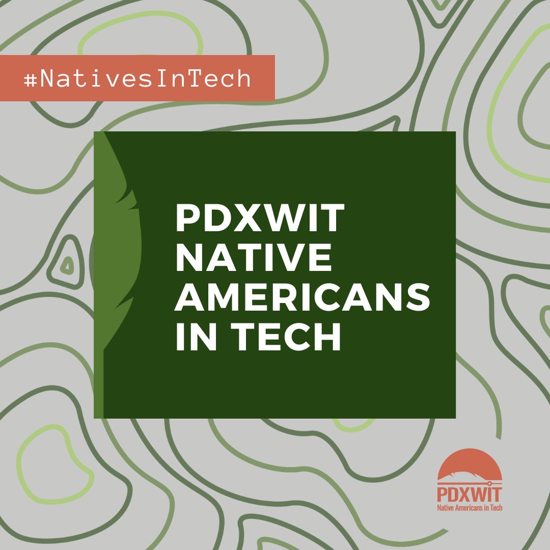 PDXWiIT's tweet image. November is #NativeAmericanHeritageMonth! 

Today’s spotlight is on PDXWIT's affinity group, Native Americans in Tech. In 2021, under the leadership of Erin Grace (Chetco, Tututni), PDXWIT launched Native Americans in Tech. 

#NativeAmericanSpotlight | #NativesInTech 🧵1/2