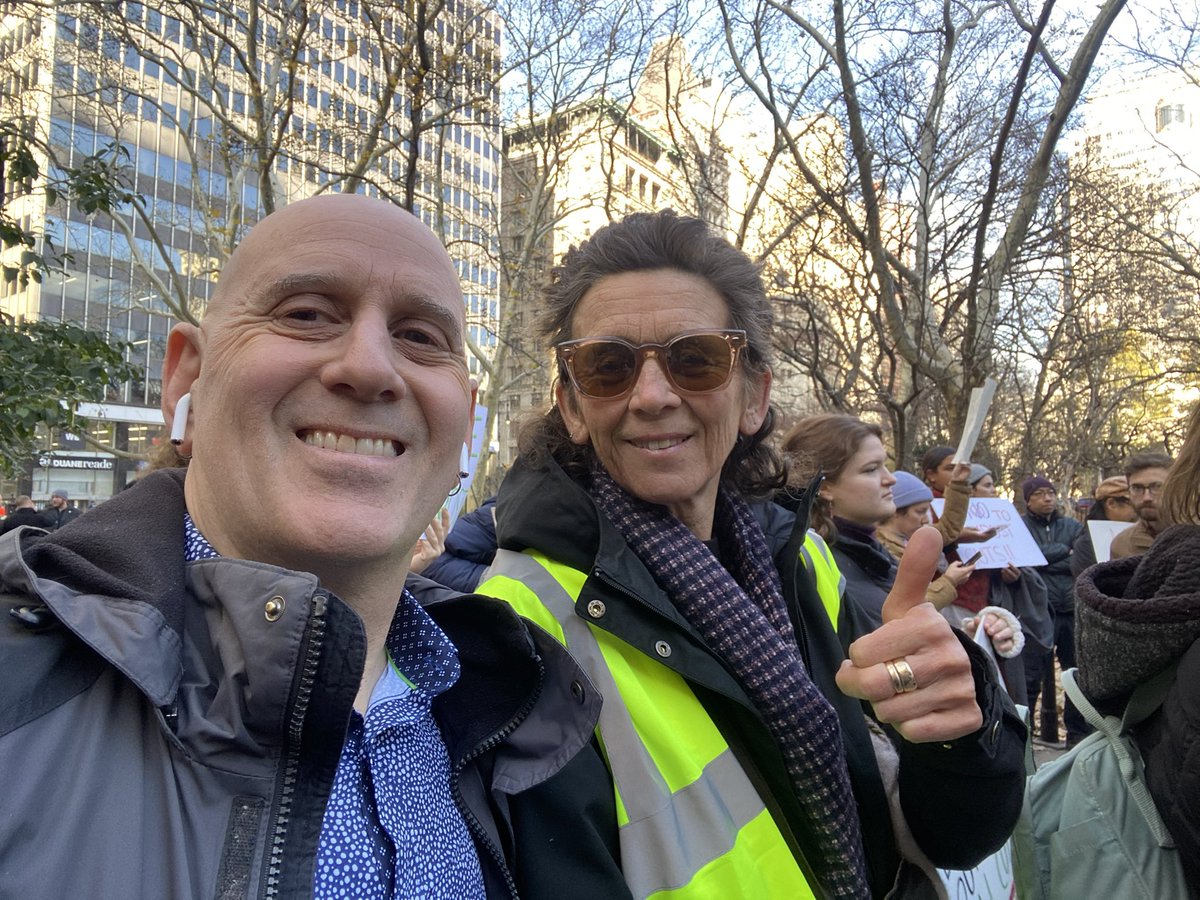 HarveyforNY's tweet photo. Joined @GrowNYC to call on @NYCMayor to #SaveOurCompost from proposed budget cuts.  Community compost programs:
✅Divert more than 8.3 million pounds of organic waste from landfill
✅ Provide fundamental and essential ways to mitigate and adapt to climate change https://t.co/Qbku7Cb7UG
