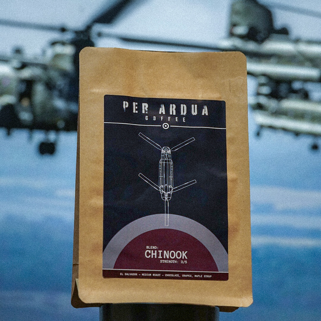 Here it is, the packaging for our Chinook blend. Stay tuned all week to find out which other aircraft our blends pay homage to. Available to buy soon!
Per Ardua
#chinook #raf #royalairforce