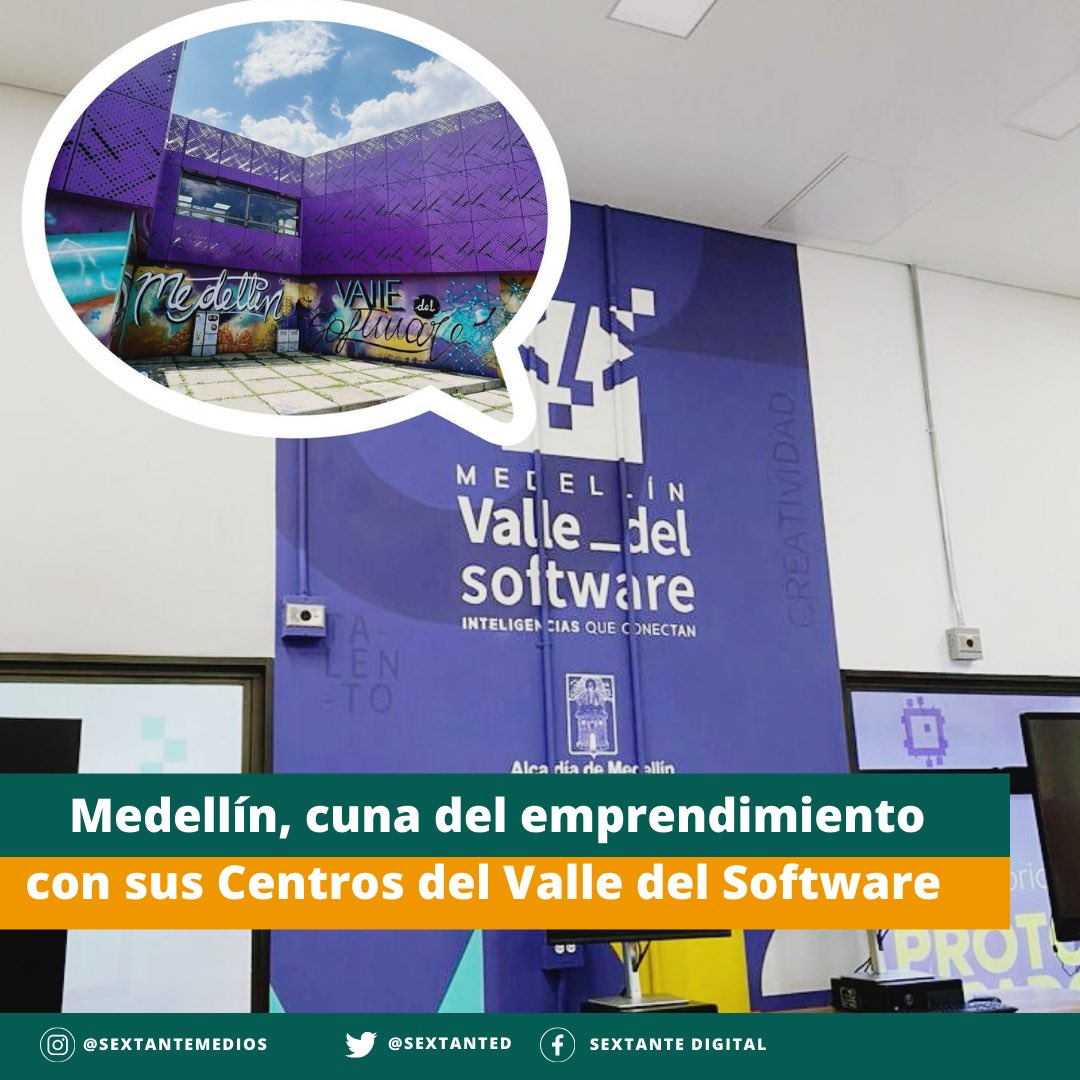 SextanteD's tweet image. ¿Qué es el #ValleDelSoftware? La estrategia implementada en la Alcaldía de Daniel Quintero buscaba que los ciudadanos pudieran encontrar ofertas de desarrollo económico. 😎

🧐 ¿La estrategia si logró su cometido? Léelo aquí 👇🏻

n9.cl/cb0dq