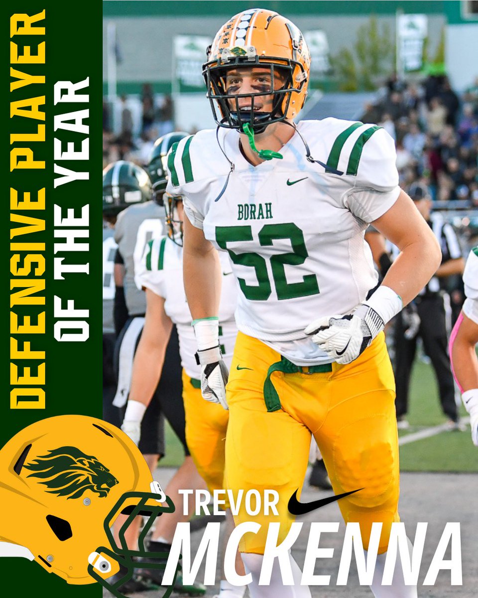 BorahFootball's tweet photo. Congratulations Jevon for winning "Offensive Player of the Year" and Trevor winning "Defensive Player of the Year"! https://t.co/pY7MjhC8Sy