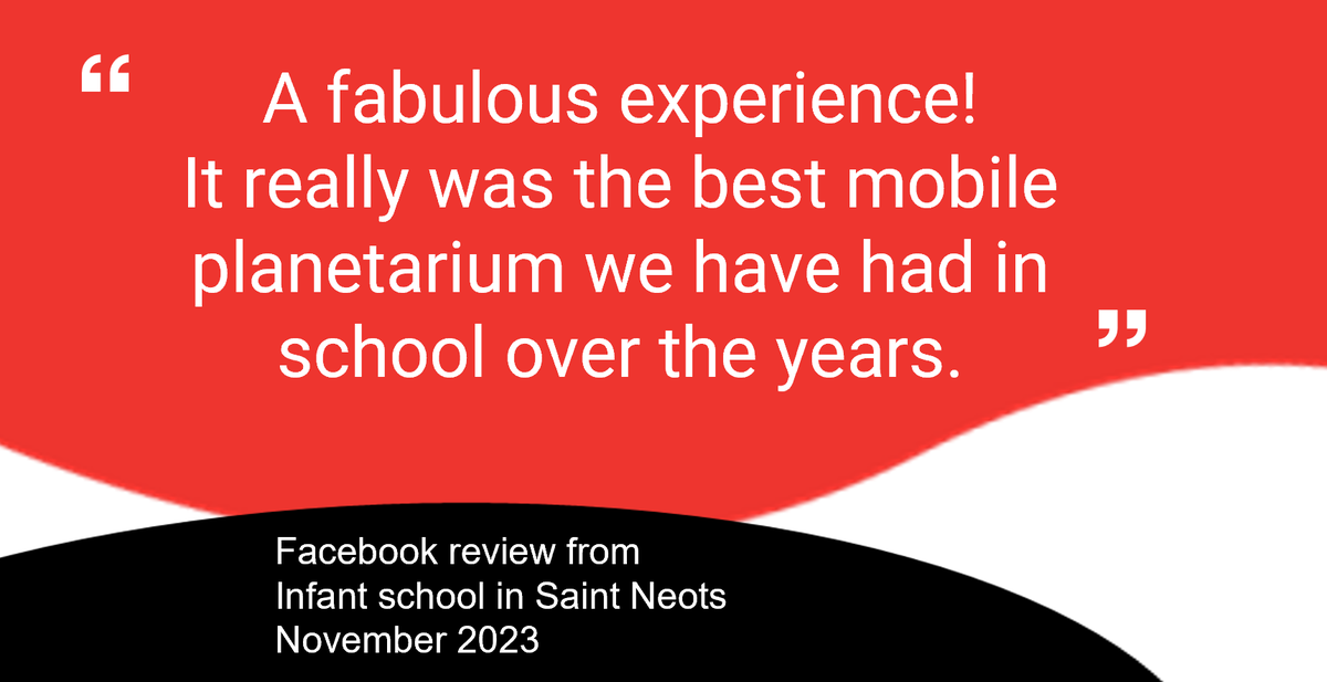 WonderDome1's tweet photo. A great experience for all ages and abilities.
Get in touch at https://t.co/iWGIc9PJj3 to book.
#wonderdomeplanetarium #scienceeducation #scicomm #sciencecommunication #spacelover #astronomy #scienceforkids #scienceforschools #sciencecurriculum #5starreviews https://t.co/rTdVMvGLwY