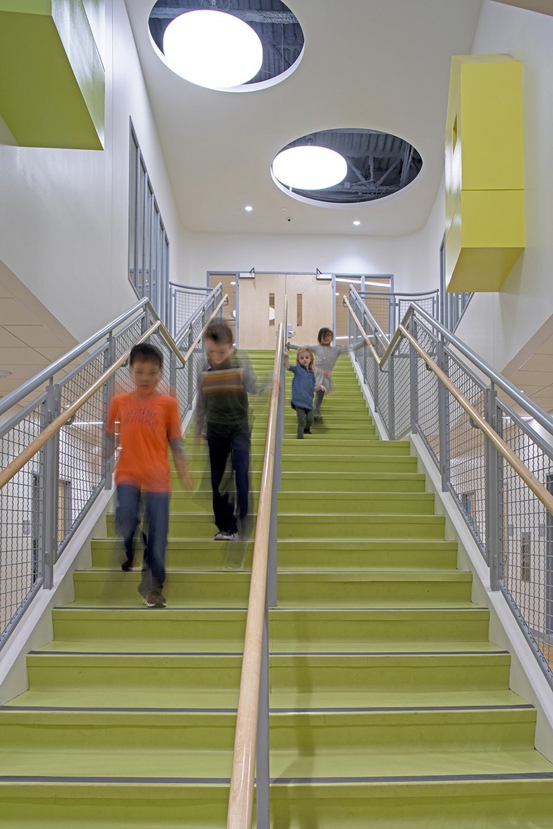 SLAMcollab's tweet image. Rediscover history through the innovative design of the James L. McGuire Elementary School, where the Learning Commons concept foster a #dynamic learning environment. Every classroom is thoughtfully connected to creative spaces, promoting constant connection and supervision.