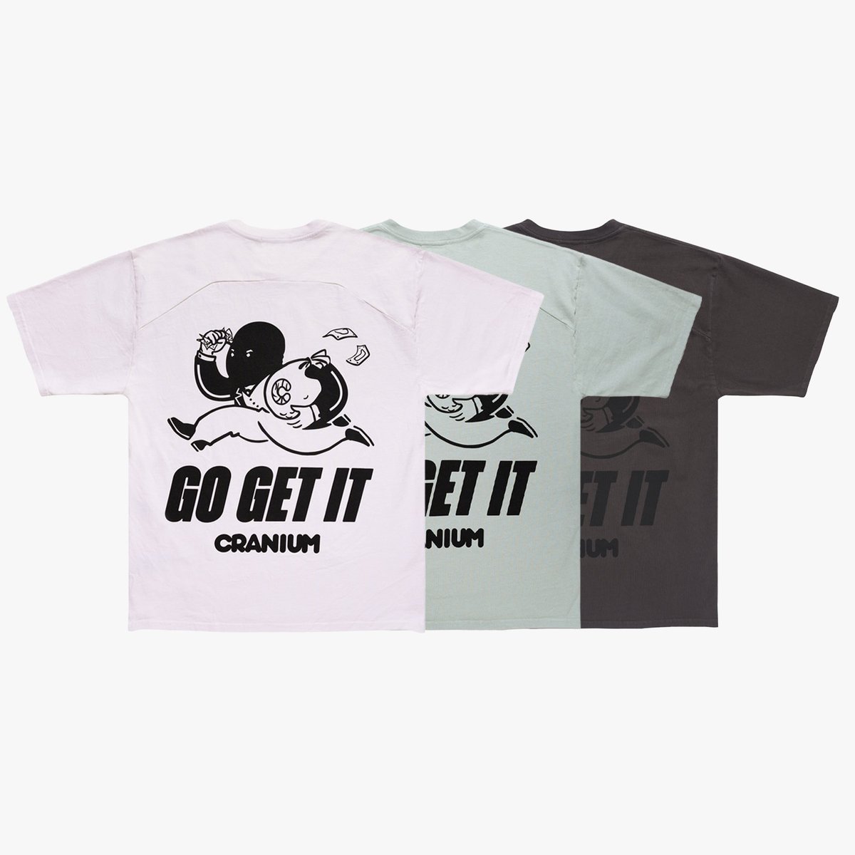 CRANIUM Go Get It Tee available online now.