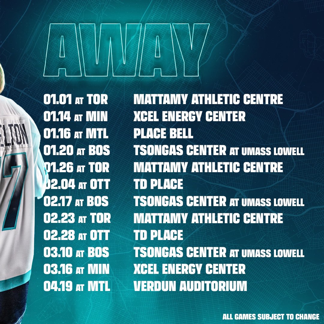 Start spreading the news…OUR 2024 SEASON SCHEDULE DROPPED‼️

See you at puck drop!