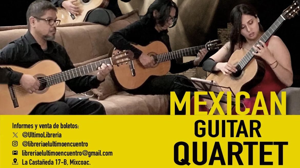 Hoy tenemos #CineClubMicelio, el sábado el último concierto barroco del año y el 9 de diciembre al Mexican Guitar Quartet. Se fuga el 2023. Vengan a despedirlo con nosotros en El último encuentro.