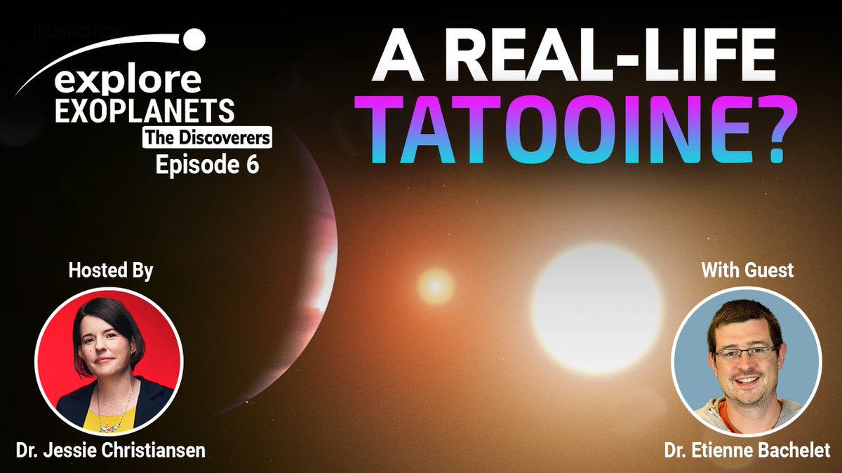 ExploreAstro's tweet photo. #ExploreExoplanets: A Real-life Tatooine?๐ชโ๏ธโ๏ธ
Did @aussiastronomer go to a galaxy far, far away to find a real-life counterpart to Tatooine, Dr. Etienne Bachelet's favorite fictional planet?
Find out in Episode 6!
https://t.co/vAluMAxcaS https://t.co/a64kQc55au