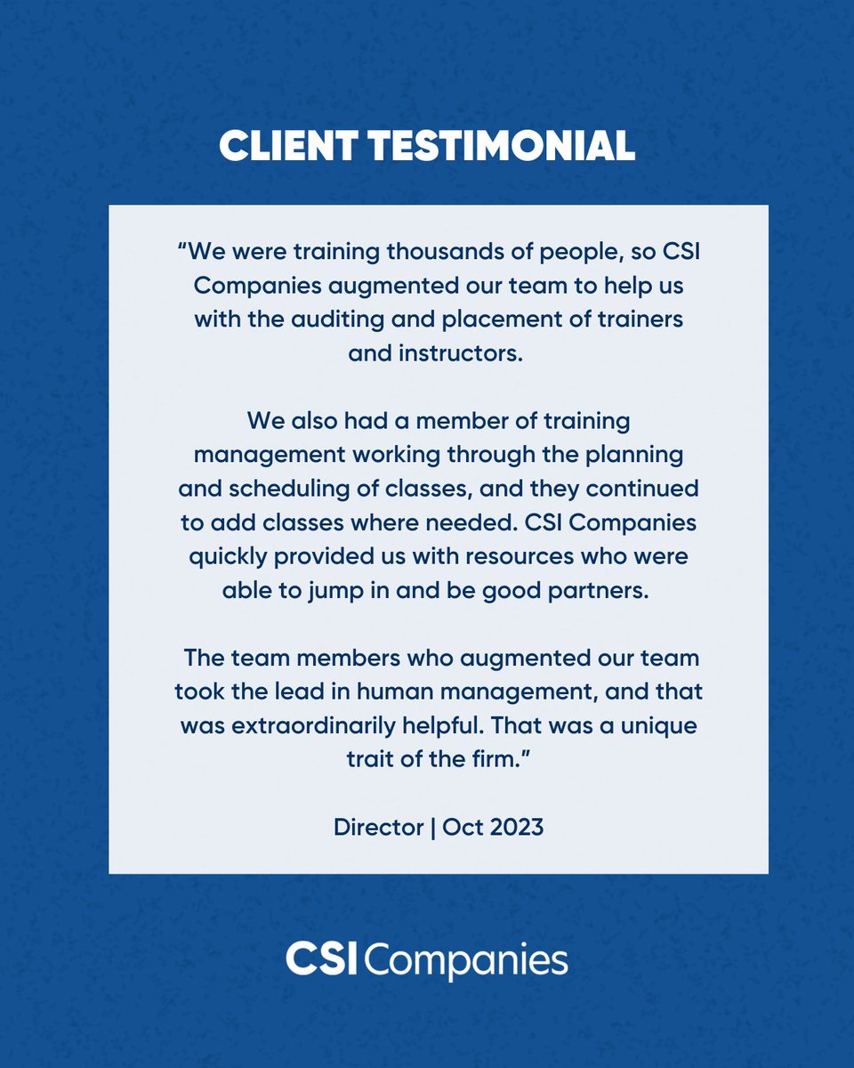 CSI Companies tweet media