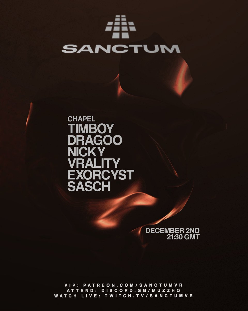 SANCTUM: CHAPEL | DEC 2 2023

21:30 GMT