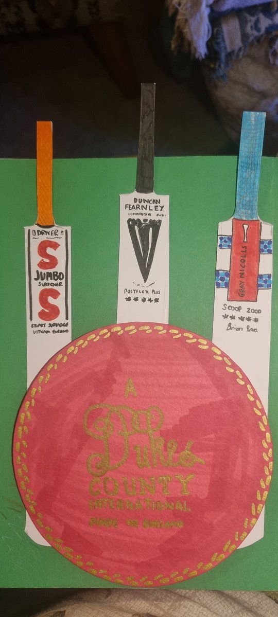 Ok so the sticker album was a tough sell 6 years ago but I think EVERY cricket fan will need these bookmarks.

What bat next?
#tailendersoftheworlduniteandtakeover