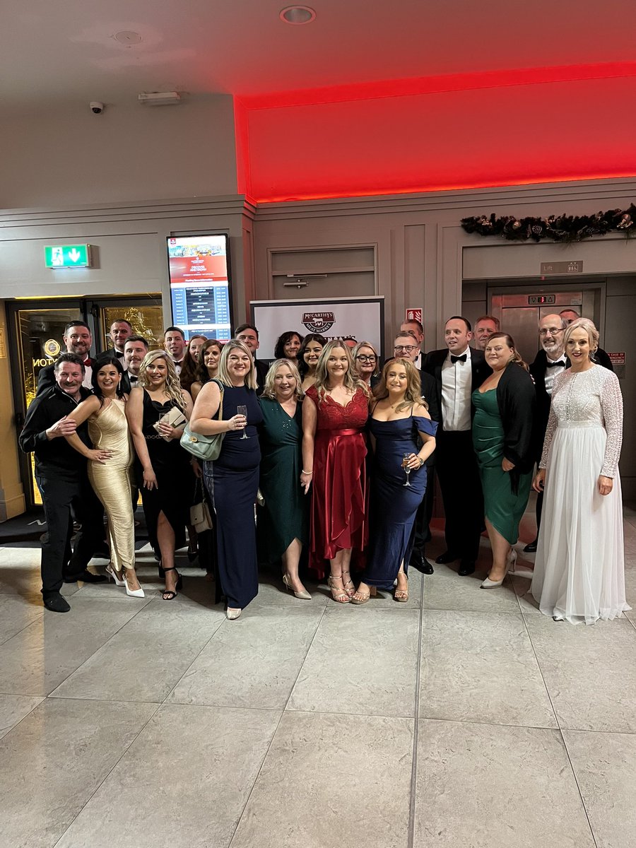 Delighted to have our team this evening at <a href="/Cork_IHF/">Cork IHF</a> Tourism Dinner ✨ Tough to gather everyone for the picture! #corkihf2023