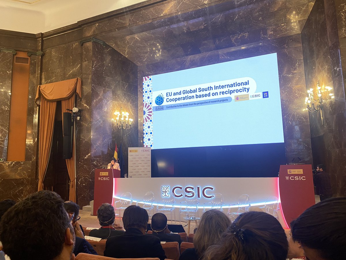 macarenac_mr's tweet photo. De vuelta de la jornada “EU and Global South International Cooperation based on reciprocity” en el @CSIC. Representando al proyecto #COOPB22049 financiado por el programa #iCOOP y compartiendo ideas sobre cooperación.
🇨🇺@CujaeRedSocial
🇪🇸@CSIC_intern
🇪🇺 @ScienceEurope https://t.co/MaBonYJQ3F