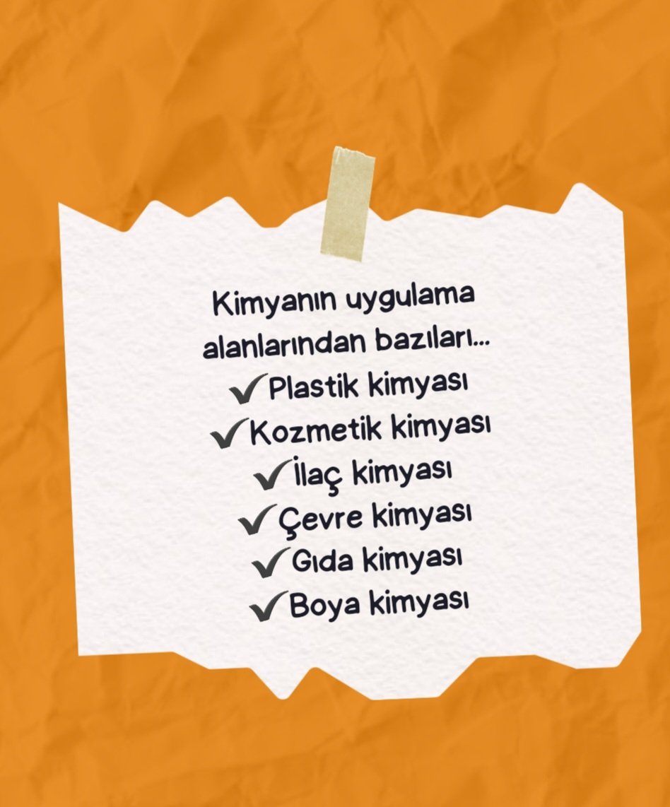 <a href="/kemalsamlioglu/">Kemal ŞAMLIOĞLU</a> Sayın Kemal Bey, mesleki eğtm kpsmnda öğrnclermzn ntelkli teknsyn olblmsi içn önmli drslrdn oln Kimya dersini alblmsi grkyor. 11 ve 12. Sınflarda kimya dersi yok, eklenmesini talp edyrz. @LeylaMertoglu  <a href="/CihadDemirli/">Cihad Demirli</a> <a href="/h_ibrahim_topcu/">Halil İbrahim TOPÇU</a>
<a href="/cftcblnt/">Bülent ÇİFTCİ</a> <a href="/Yusuf__Tekin/">Yusuf Tekin</a>
#YüzüncüYıla3000Kimya