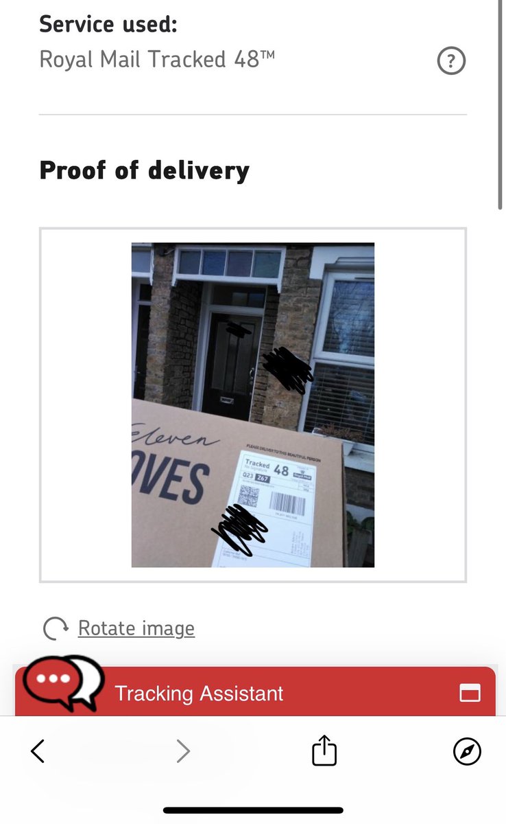 emsieangus's tweet image. Hey @RoyalMail , I got this proof of delivery today and, as expected, I’ve come home to no parcel !
This pic only proves they stood on the footpath outside the correct address and your app doesn’t allow you to report this issue.
Please advise what I need to do.