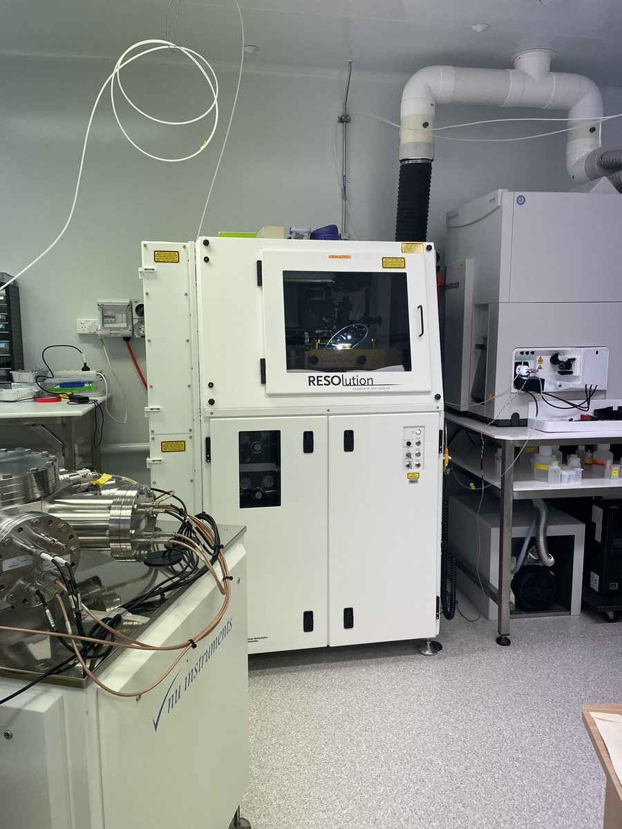 First run of the laser with samples from the Andes! 🏔️🔬👩🏽‍💻 

#subductionzones #RIFlab #UQ #UQmagmateam #Plagioclase