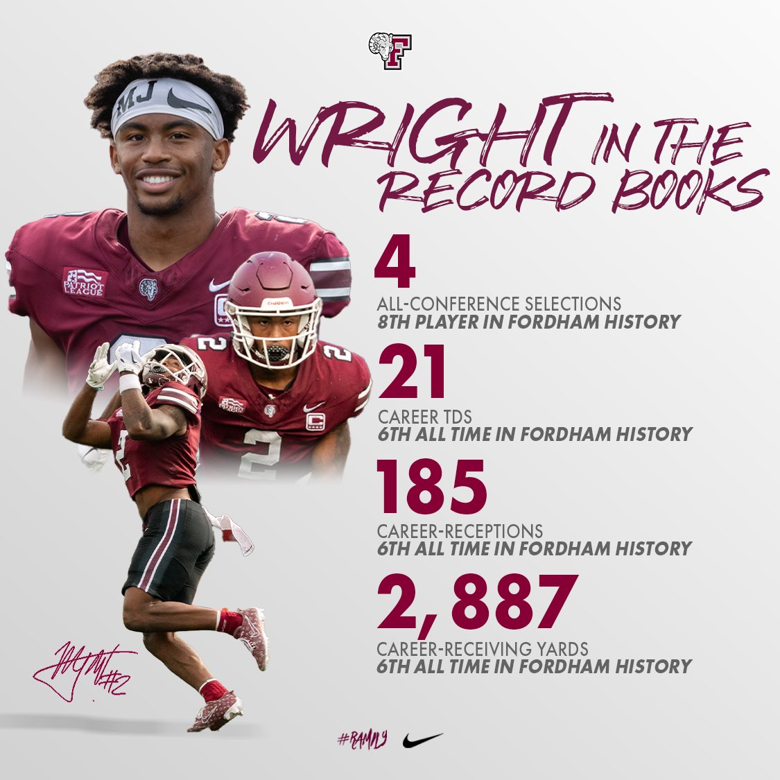 MJ. Wright. 🤩🤩🤩

#RAMILY