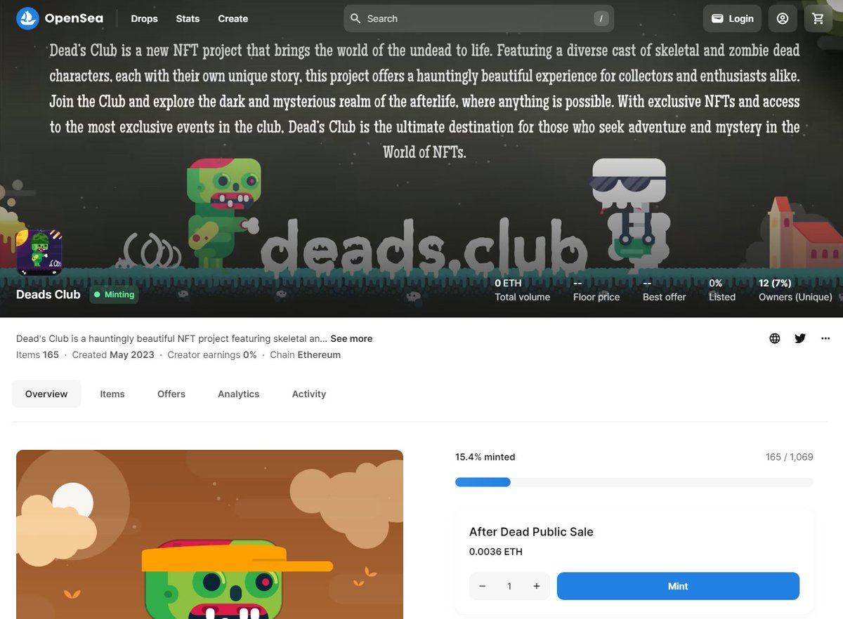 Deads.Club 💀 tweet media