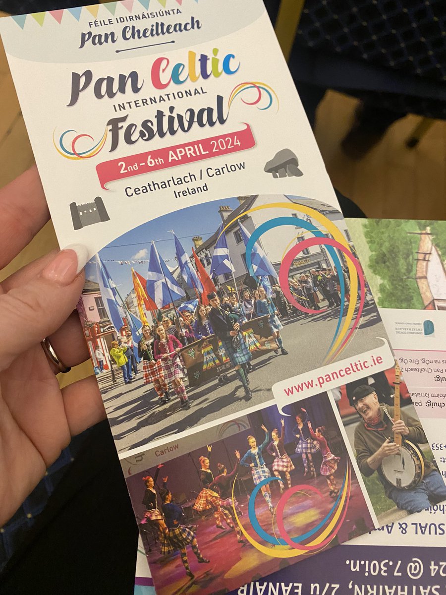 eimeardeschemer's tweet photo. Pan Celtic International Festival officially launches in Carlow. 
Good news the @kilfenoraceili will be coming to play the @woodforddolmen during the festival.More details from @PanCelticCarlow. Táimid ar fad ag súil go mór leis. #LoveCarlow #PanCeltic https://t.co/ABv0Hrbb2J