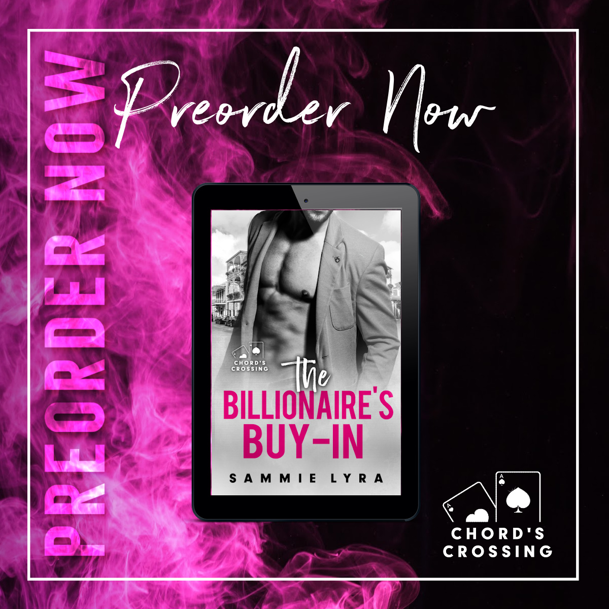 📷📷 Preorder Today  📷 
Link: amazon.com/dp/B0CNQQS9NG
The mischief maker. Her billionaire mobster.
#ChordsCrossingSeries #instalove #protectivehero #billionaireromance #mafialightromance #romance #love #instagood #bookworm #oneclick #comingsoon #preorderbookalert