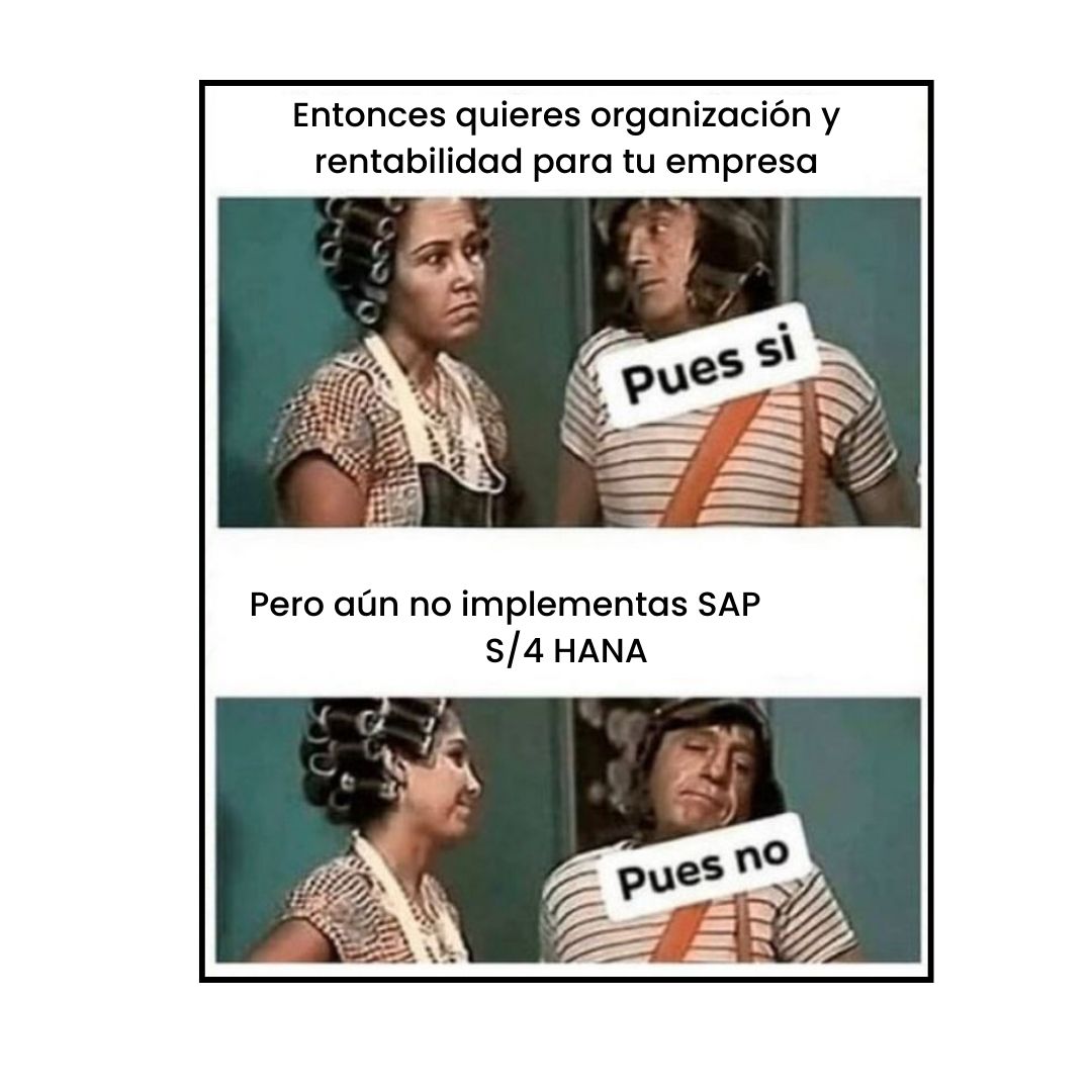 En GHIMPROVE tenemos la solución para convertir tu 'pues no' en un '¡Ya lo tengo!'

👉Consulta con un especialista: bit.ly/42wjYFK

#sap #digital #empresas #transformaciondigital #hana #saphana #saperp #erpsoftware #clouderp #SAP #ghimprove #erp