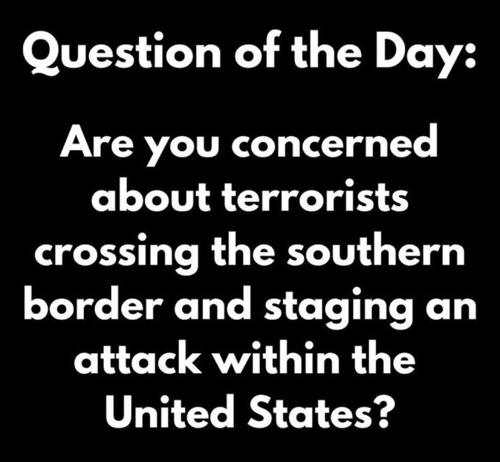 mickitiki's tweet photo. Theyβre here already thanks to dipshit biden π€¬ #FuckOpenBorders https://t.co/irlCRvEVbw