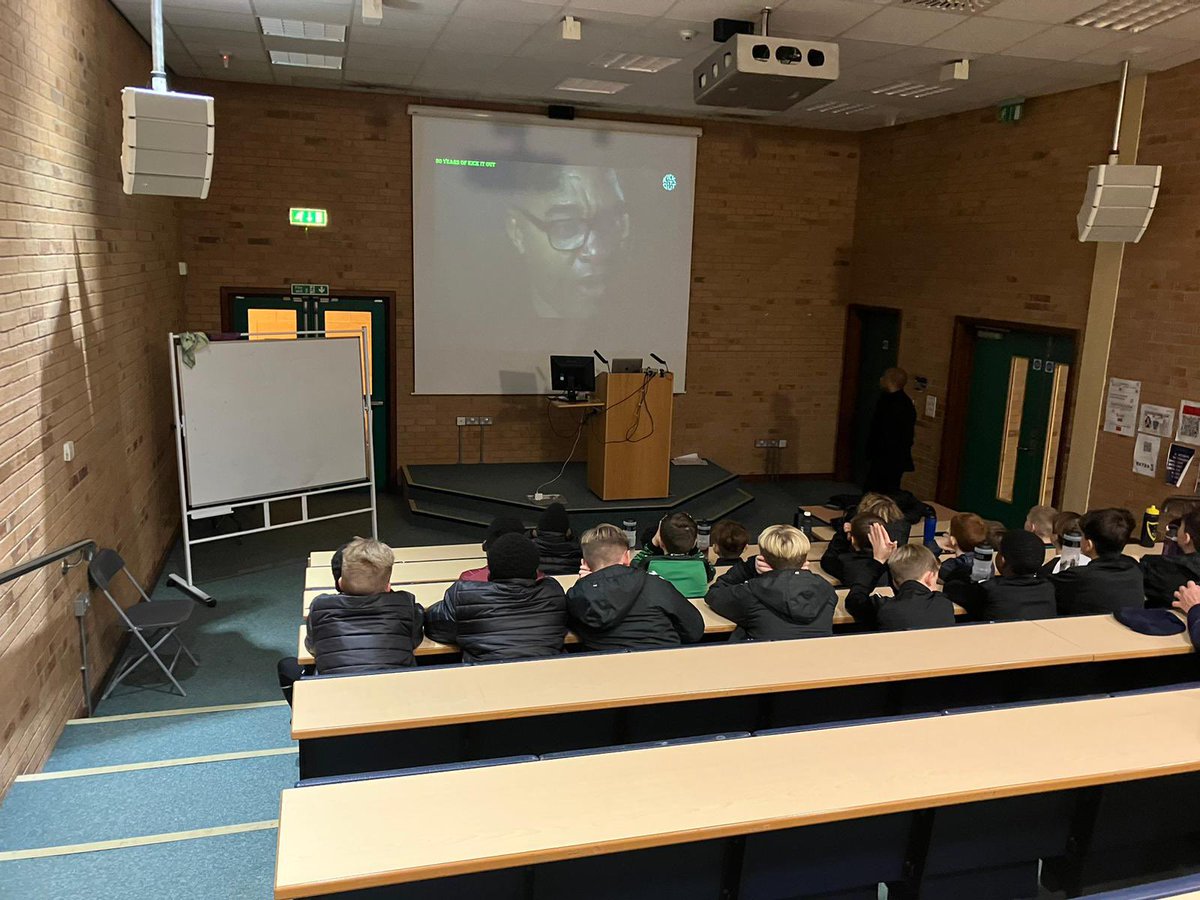NTFC_Academy's tweet photo. A massive thanks to the excellent Troy Townsend from @kickitout who has visited us this afternoon & evening to deliver his brilliant workshop to both our Under 18s & Under 13 & 14 groups as part of our @LFEonline life skills programme. Great engagement and really important messages to take forward for all the boys! #ntfc #ShoeArmy