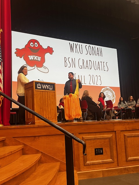 Congratulations to our BSN Graduates for fall 2023, including the award winners recognized during the BSN Recognition Ceremony held Nov. 29, 2023.
#experienceCHHS
#WKUGrad