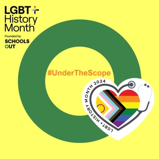 Tonight was the launch of the UK  LGBT History Month  (#LGBTplusHM) 2024 theme.

Medicine - #UnderTheScope

We heard from:
 @adambeyoncelowe
@suesanders03 
@blackpoppies14
@Sarah_Cosgriff 
@AIDSMemoryUK 
@NichollsLynne 

Sharing stories, history, resources and the 2024 badge.