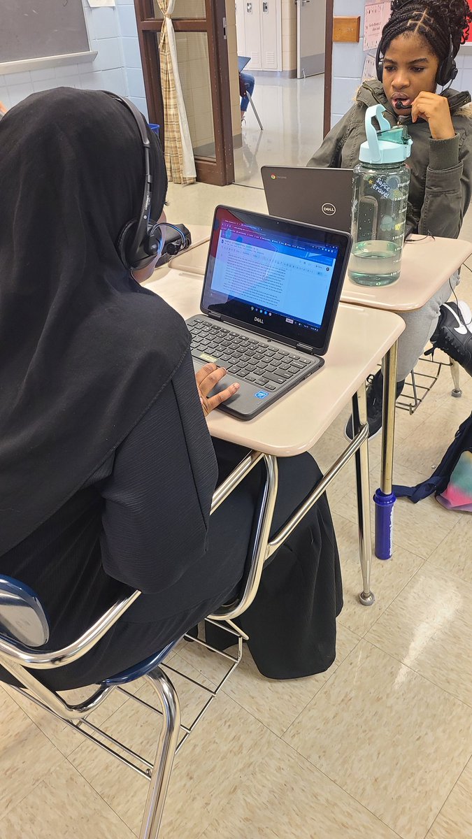 LundtTechnology's tweet photo. Students reading the fictional storys they wrote, creating a video with AI generated Images using @AdobeExpress! #AdobeEduCreative https://t.co/lR3mIpVyCb