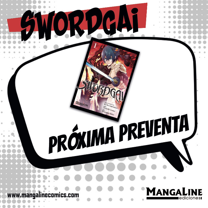 mangaline's tweet photo. ANUNCIO 16 #SEMANAML
NUEVA LICENCIA @MANGALINE!!🔥
Llega el manga SwordGai, de Toshiki Inoue, Keita América y Wosamu Kine, serie de 6 tomos.
Disponible su adaptación al anime en @Netflix.
Tras el éxito en @MangaLineMX, en breve se podrá disfrutar en el resto de #equiposml https://t.co/uz5EZbTW4z