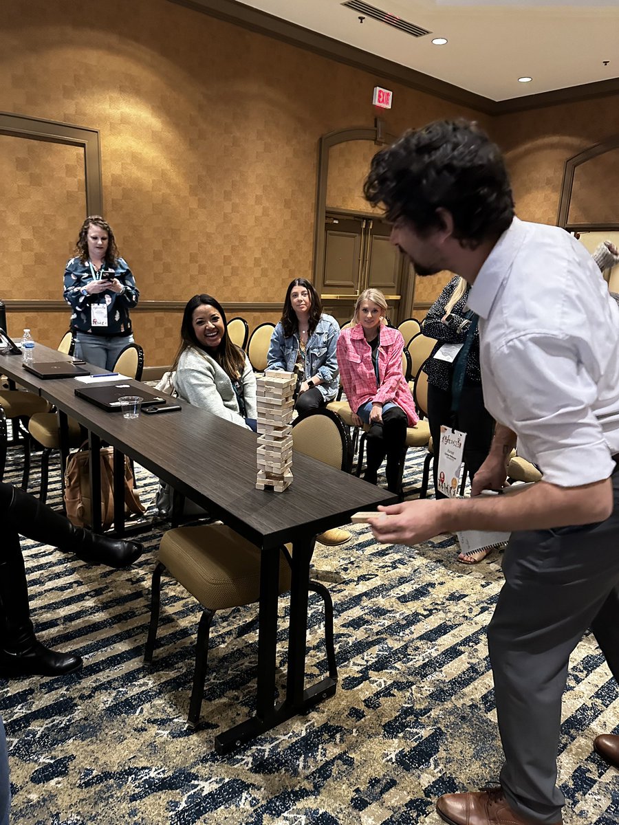 theproject_edu's tweet image. Wow! We had an amazing time with incredible educators during our session today diving into tracking and planning for equity in GT programs. 
Come see us at booth 6 to learn what the Jenga blocks are all about! 
@TXGifted #tagt #giftED23 #ProjectEducation