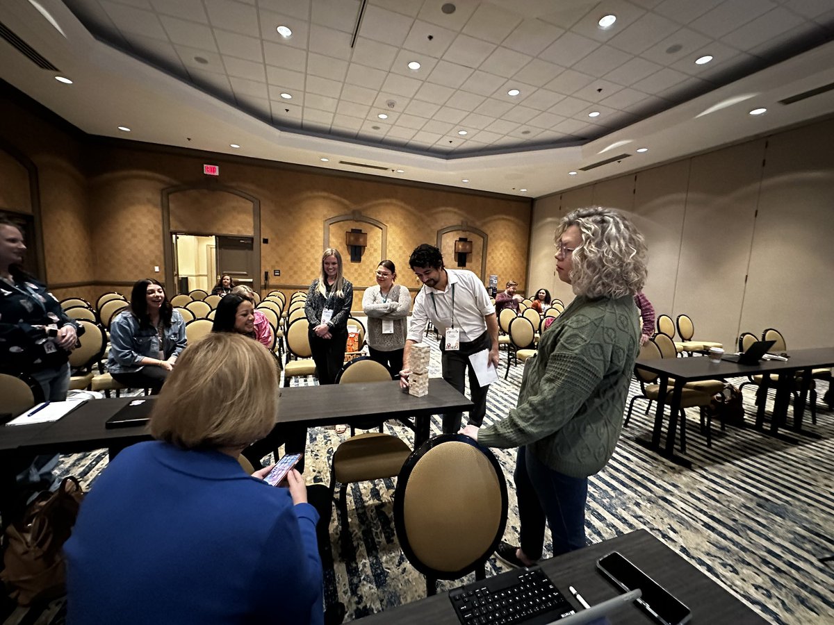 theproject_edu's tweet image. Wow! We had an amazing time with incredible educators during our session today diving into tracking and planning for equity in GT programs. 
Come see us at booth 6 to learn what the Jenga blocks are all about! 
@TXGifted #tagt #giftED23 #ProjectEducation