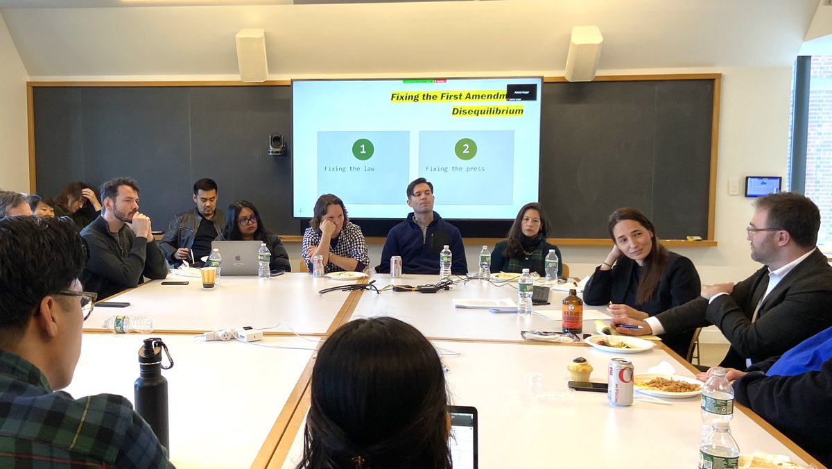 The Information Society Project tweet media