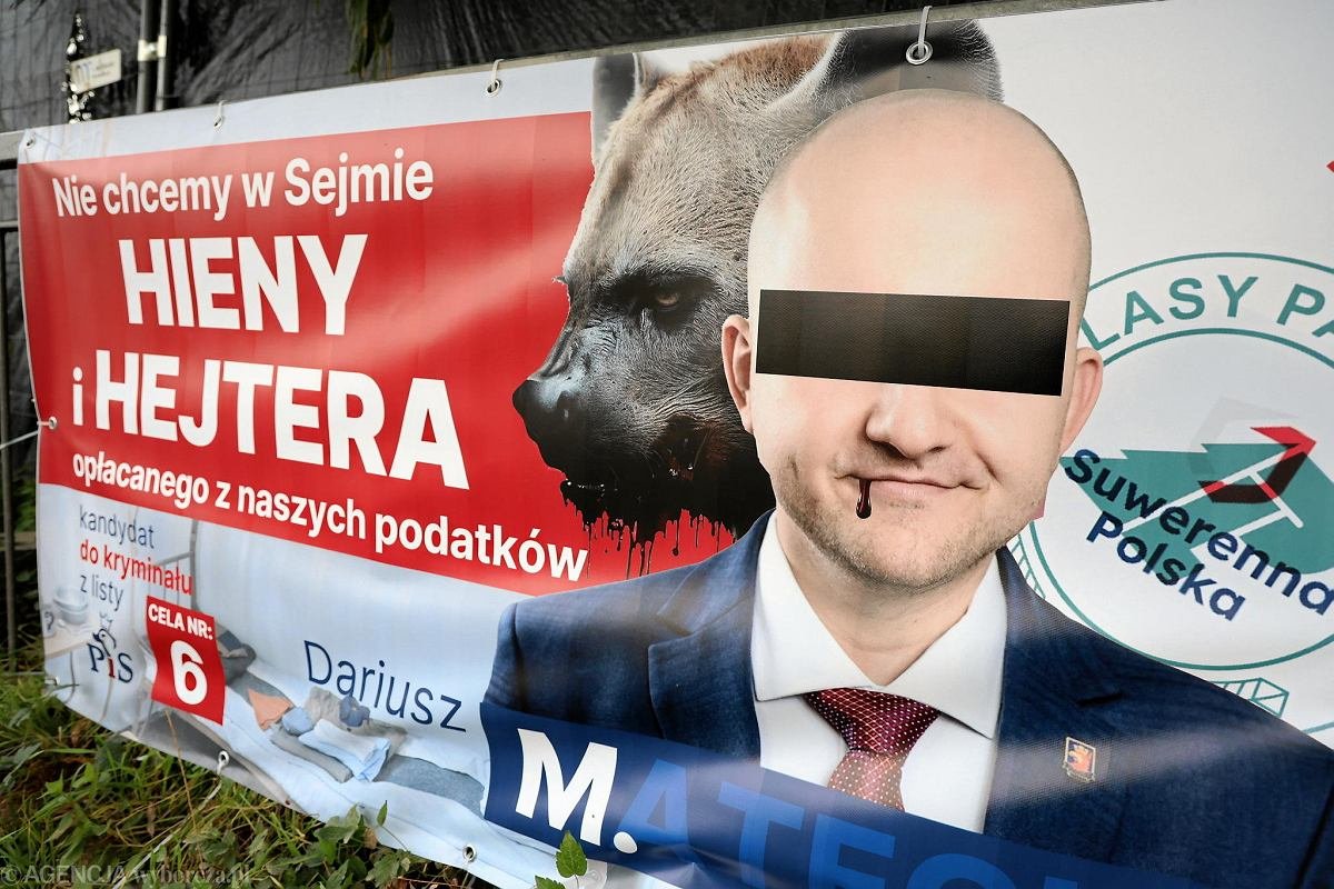 SWiteszczak's tweet photo. @Diabel_68 @DariuszMatecki Niestety! Ktoś głosował na tego suwerennego bandytę! https://t.co/PAViscDNWt