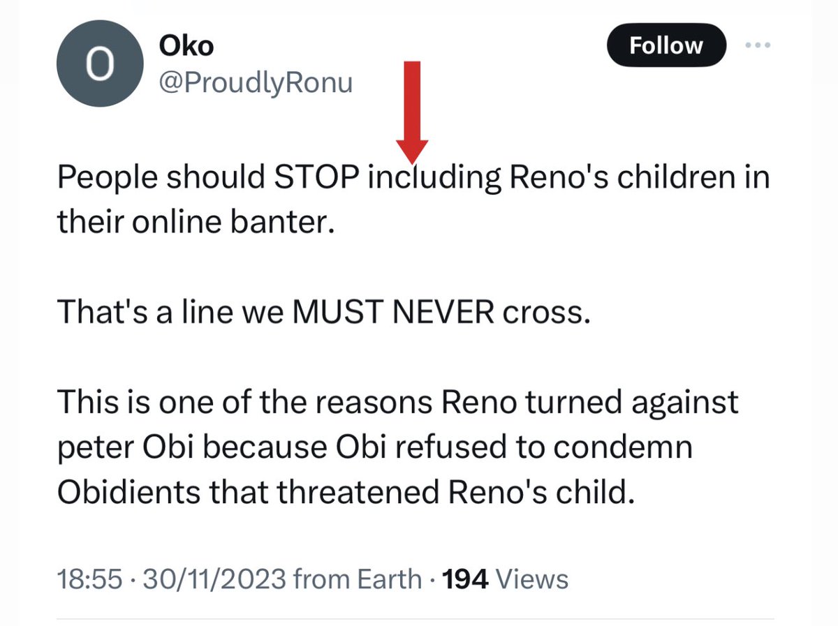 Reno Omokri tweet media