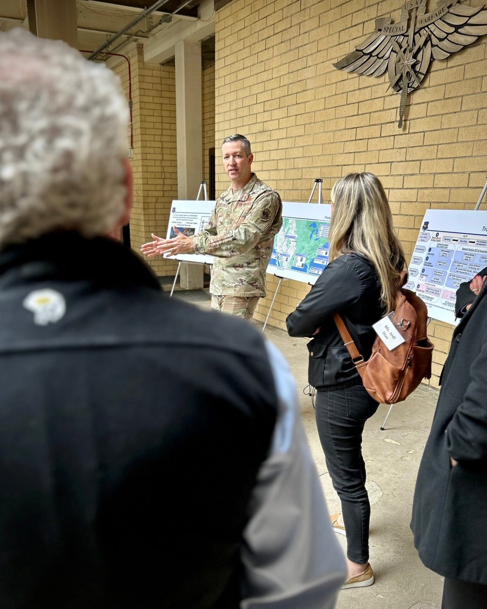 AF Special Warfare Training Wing (@afswtw) on Twitter photo SWTW is honored to have welcomed the 27th SOW command team and Cannon AFB Civic Leaders tour! Special thanks to you and <a href="/37thTRW/">37th Training Wing</a> for your invaluable support in understanding and advocating for our mission and #AFSPECWAR. 🙏 #MissionPartners #SpecialOperations #SpecialWarfare SWTW is honored to have welcomed the 27th SOW command team and Cannon AFB Civic Leaders tour! Special thanks to you and <a href="/37thTRW/">37th Training Wing</a> for your invaluable support in understanding and advocating for our mission and #AFSPECWAR. 🙏 #MissionPartners #SpecialOperations #SpecialWarfare