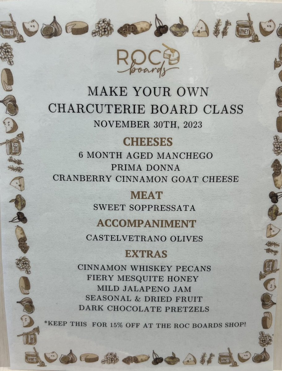 A little team building for ETA members! Thank you, ROC Boards, for hosting us for charcuterie board making class! Stay tuned for final pictures! <a href="/c_delongchamp/">Clare</a>
