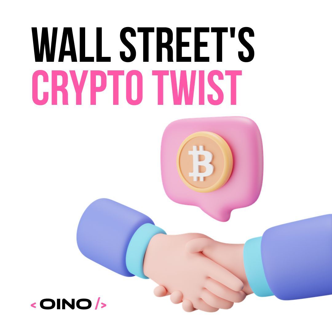 oinotech's tweet image. 15 years since Bitcoin's white paper &amp;amp; Wall Street's influence grows. Can Satoshi's vision survive the giants it aimed to obsolete? A crucial twist in the #CryptoNarrative.

📈💼 🔗 katana.run/wallstreet

#BitcoinAnniversary #TradFiTakeover