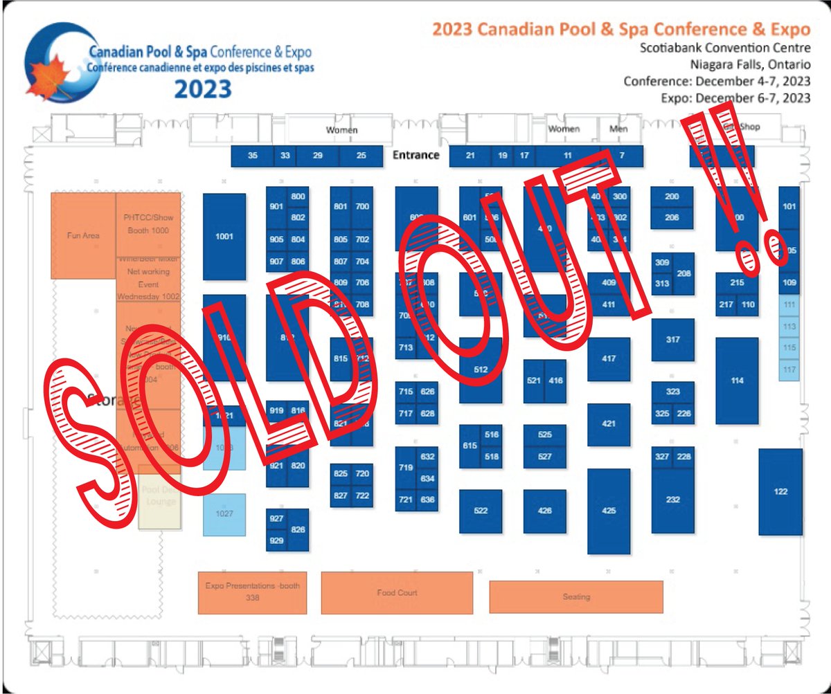 Greetings to All!

We invite you to the 41st edition of the Canadian Pool &amp; Spa Expo 🎉

⏲The Show Floor is open on
 Dec 6'23, from 10 am-5 pm
&amp;
 Dec 7'23, from 10 am- 2 pm

4 Days to Go..!!

So, Yes… If you have not registered already,
📲
Register Now @ conx.is/pool23