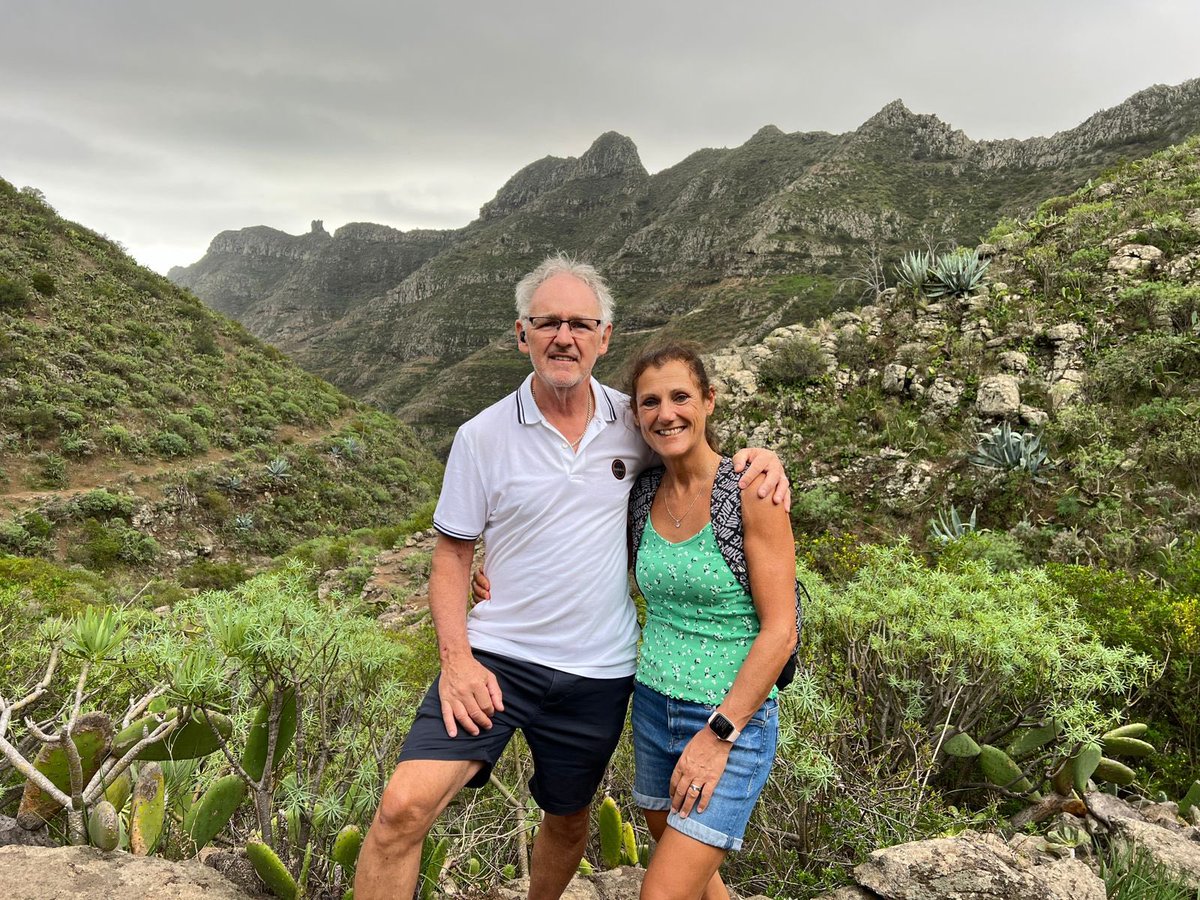 Hiking with <a href="/OunsworthDecor/">Mac</a> in Tenerife - 11 miles - stunning scenery ❤️