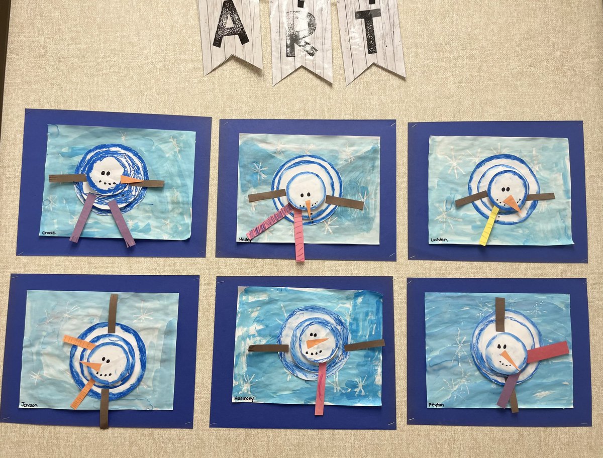 Vanderbrugghen's tweet photo. Snowman Art ⛄️ ❄️ https://t.co/CohgpCDw06