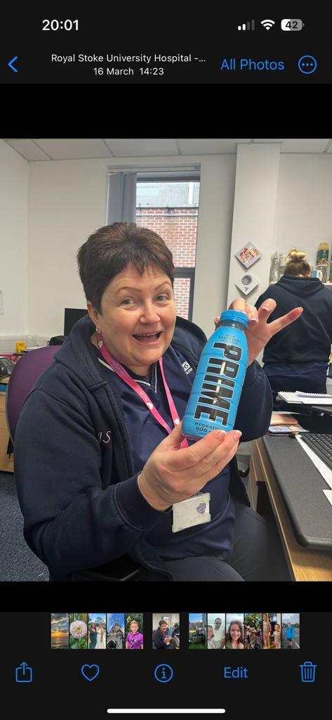 Today was our Jill's last shift before she closed her ipad for the last time. Qualifying in 1987, working various roles as a nurse, a tour of Afghanistan and 12 years in the @NHSBT as our wonderful SR its now time for her to enjoy retirement! Thank you! We will miss you! 😭😭
