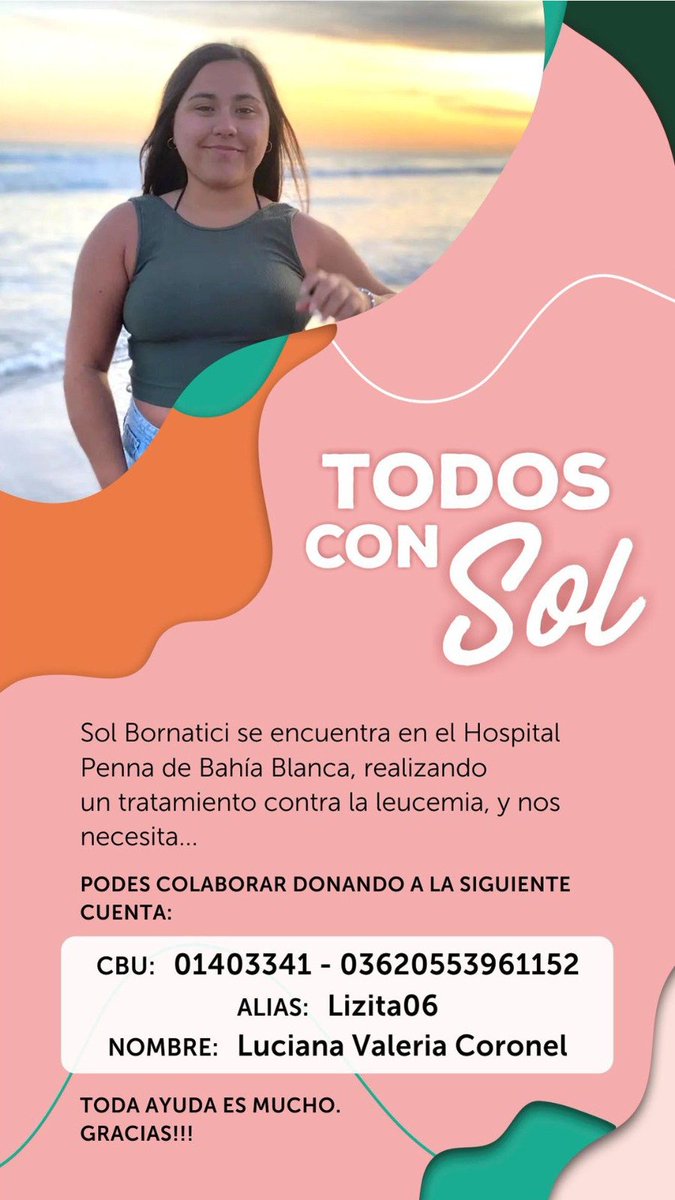 Solicitan colaboraciones para Sol Bornatici
lavozdelpueblo.com.ar/noticia/139527…