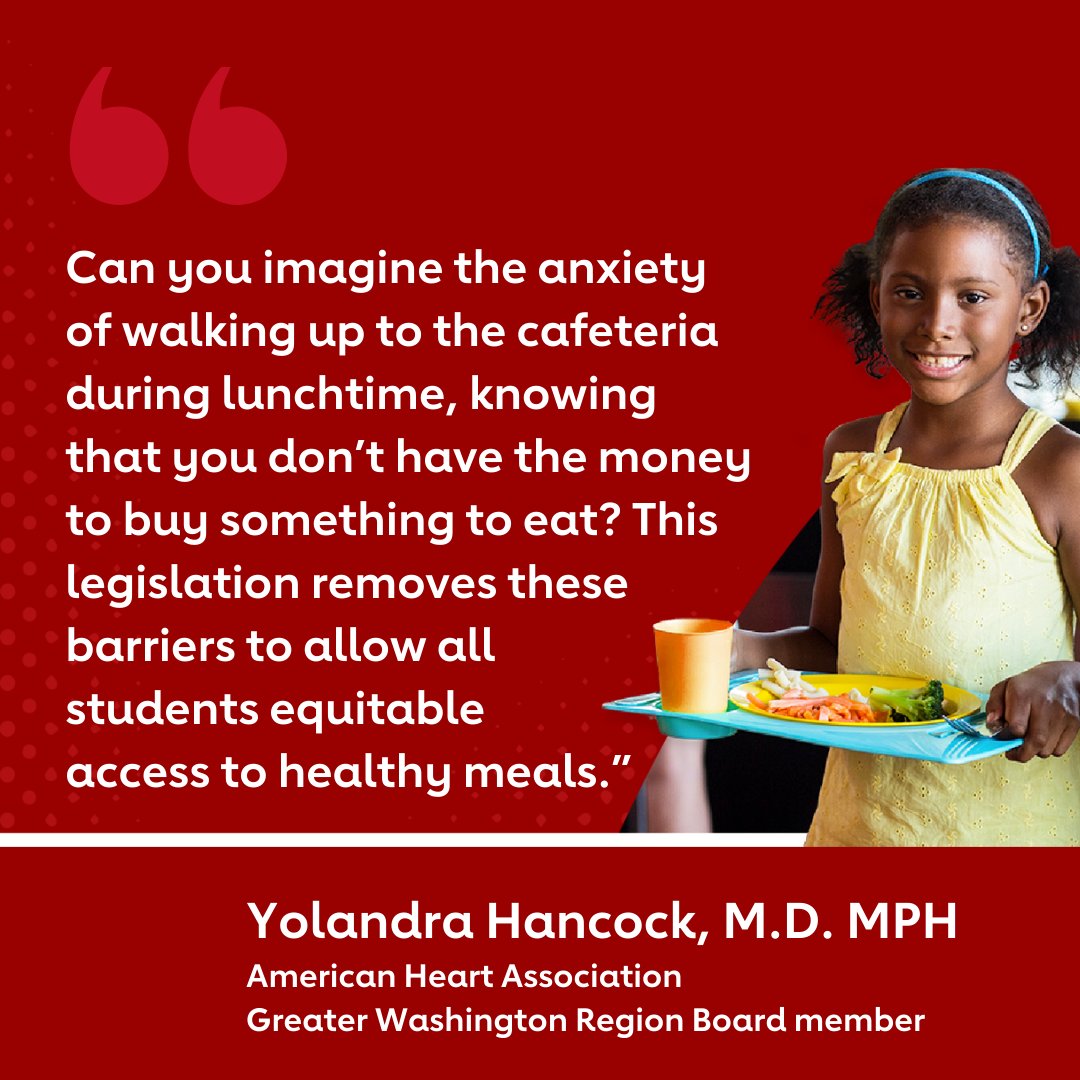 HeartOfGWR's tweet photo. No child should go through the school day on an empty stomach. @AskDrYola and @bryanobuckley shared with the DC Council how free, healthy school meals for all can help our kids thrive. Ask your councilmember to keep our kids #fed4success: https://t.co/NgTr6sfIH1. https://t.co/sisxeC14ek