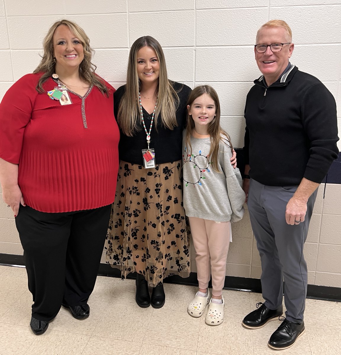 As part of #thanksCCSD, one honoree is randomly selected monthly to receive a gift bag & $25 Visa card from Credit Union of Georgia. The November winner was Johnston Elementary School teacher Channing Roberts, who was thanked by Abigail Piper. #thanksCCSD #CCSDfam
