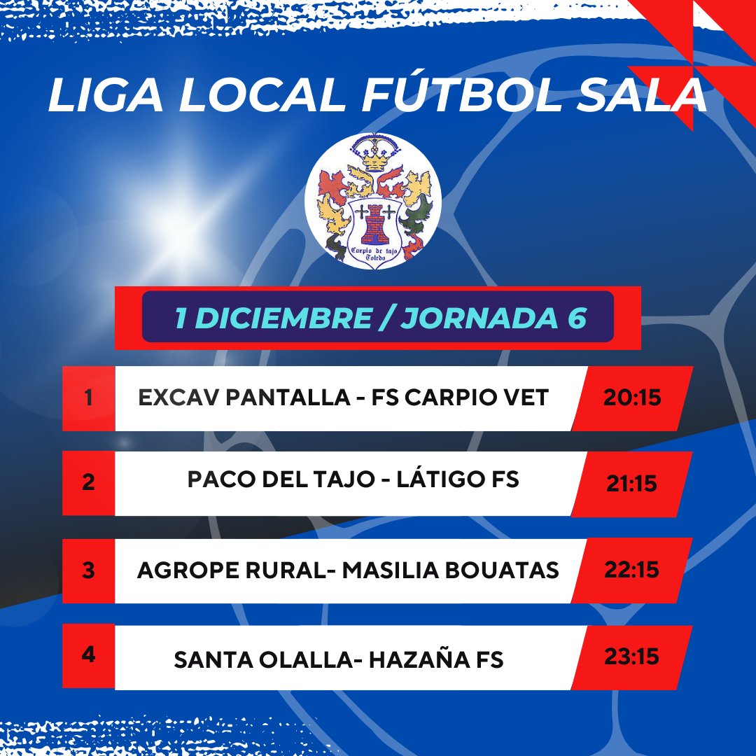 Fútbol Sala Carpio tweet media